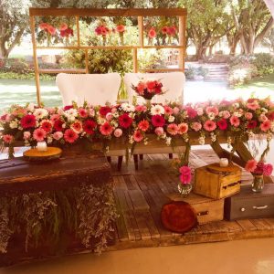 Flowers stand