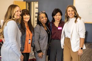 Women gathered at IWBC event