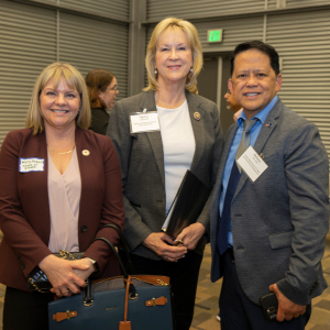 Lieutenant Governor Nancy Dahlstrom at Alaska Veterans Business Outreach Center Opening