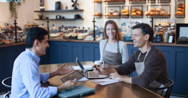 People in Business Meeting