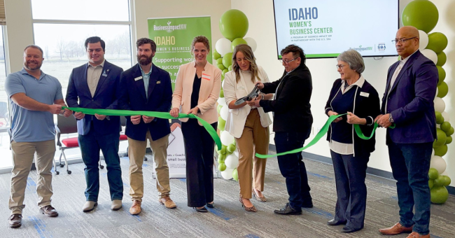 Ribbon cutting ceremony for IWBC